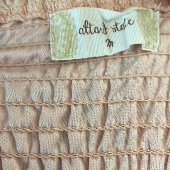 Altar’d State, Peach, Lace Dress with adjustable straps - Picture 6 of 7